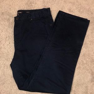 Blue chino pants